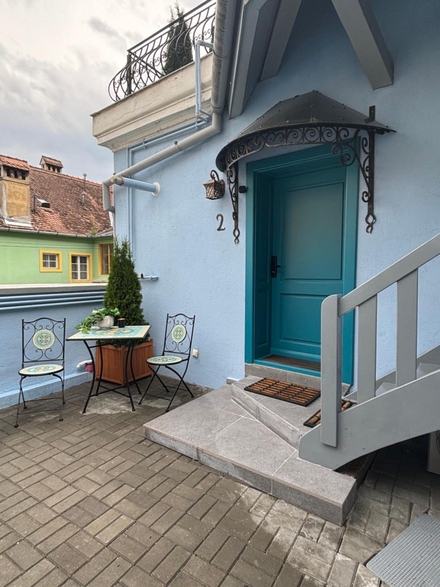Blue House Citadel Elite Sighisoara Apartment Exterior photo