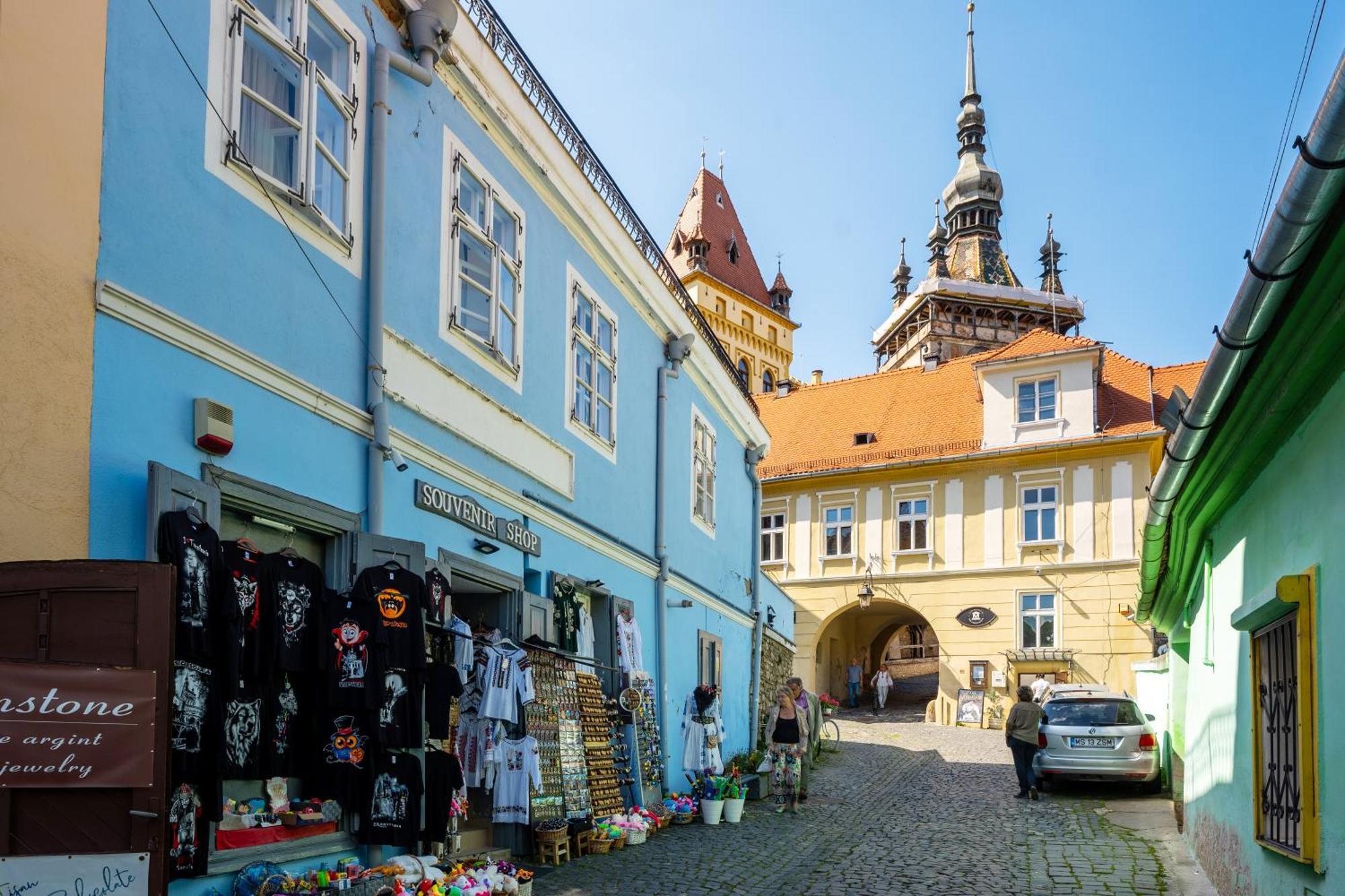 Blue House Citadel Elite Sighisoara Apartment Exterior photo